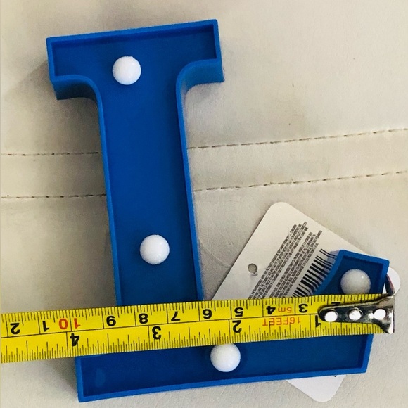 3 LED light up Assorted alphabet letters (A B C J K L M S) new - Picture 14 of 16